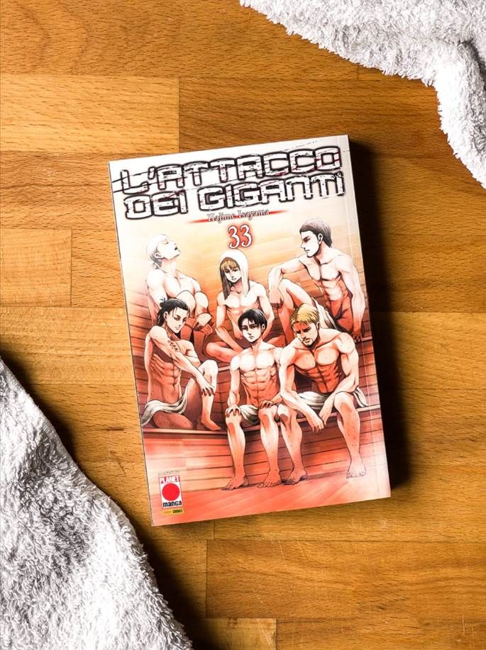 L'ATTACCO DEI GIGANTI 33 Variant Sauna