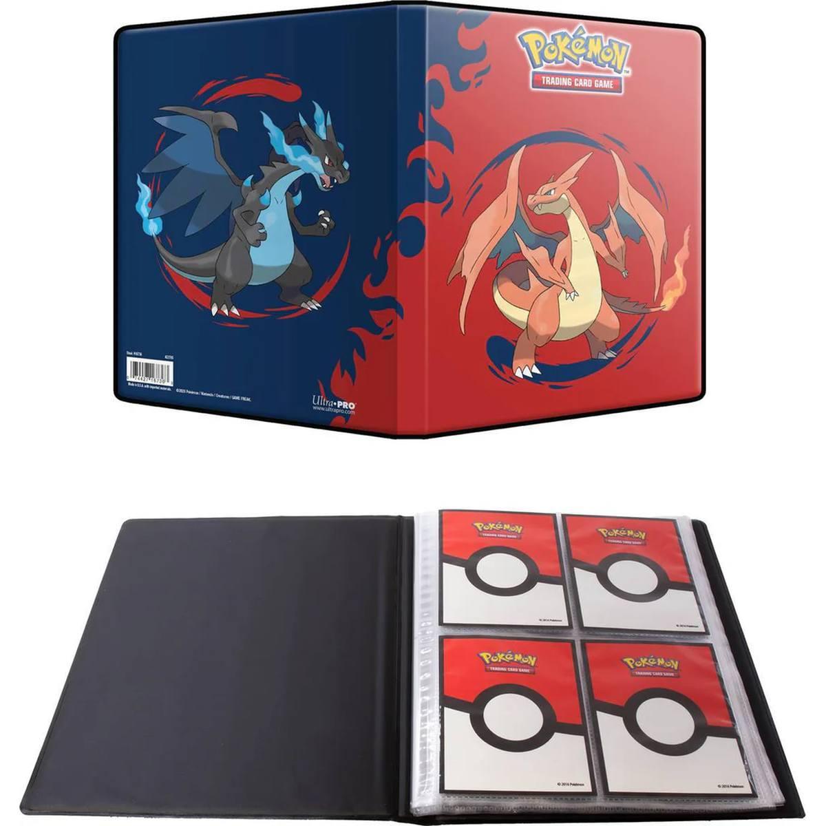 ULTRA PRO - Portfolio 4-Pocket Pokemon - Mega Charizard X & Y