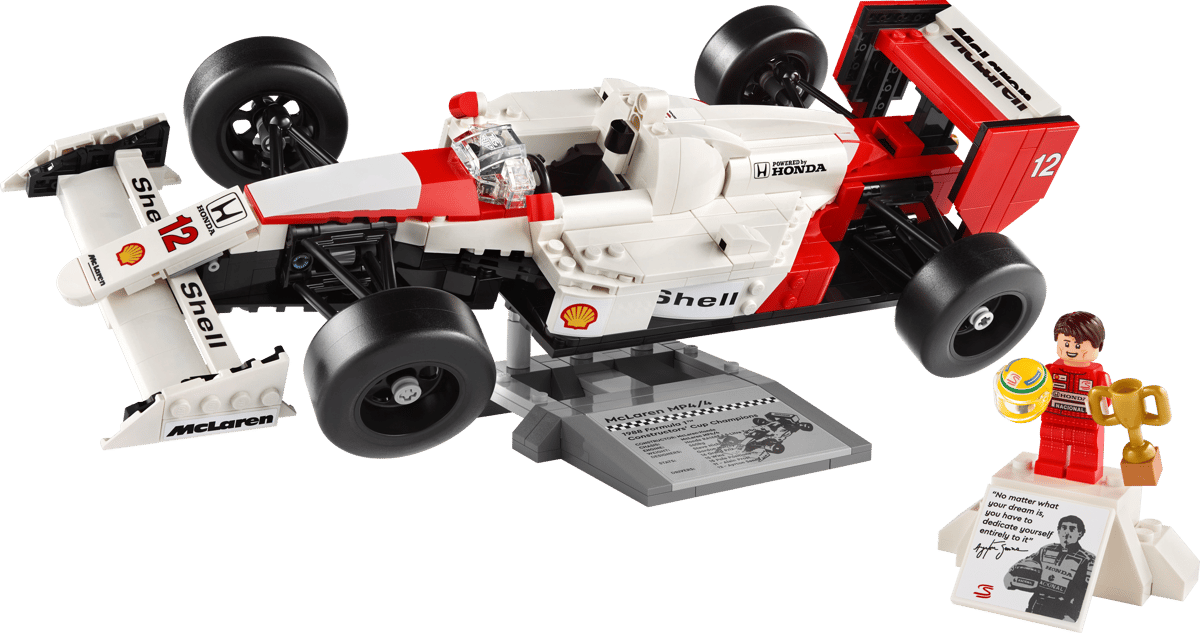 LEGO 10330 ICONS McLaren MP4/4 e Ayrton Senna