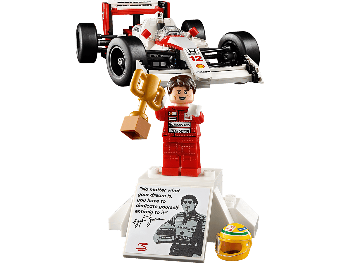 LEGO 10330 ICONS McLaren MP4/4 e Ayrton Senna