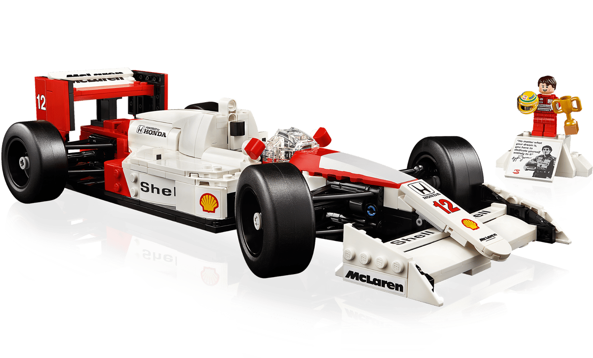 LEGO 10330 ICONS McLaren MP4/4 e Ayrton Senna