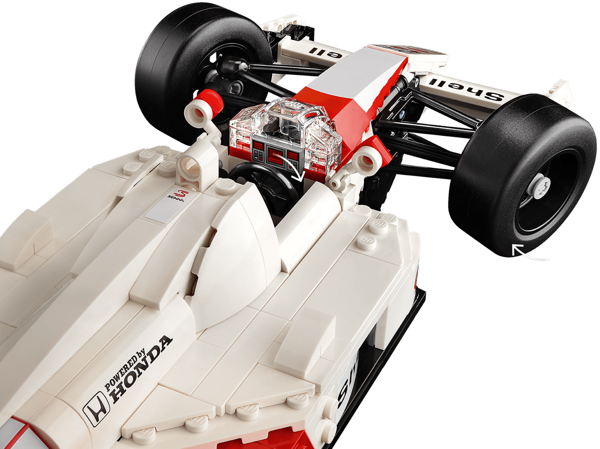 LEGO 10330 ICONS McLaren MP4/4 e Ayrton Senna