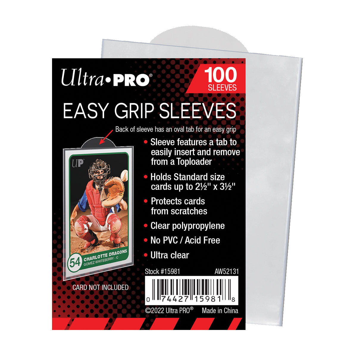 Ultra Pro Easy Grip Sleeves (100Pz)