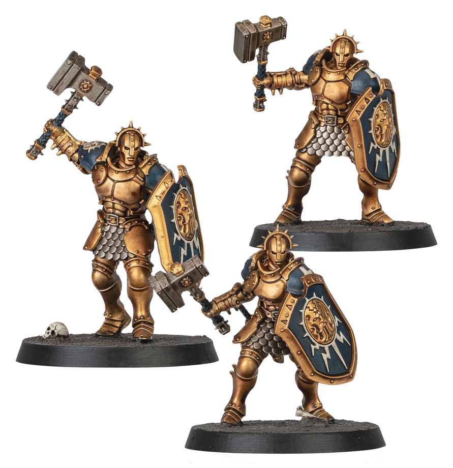 Age of Sigmar: Stormcast Eternals 3 Miniature + Paint Set (Starter Set)