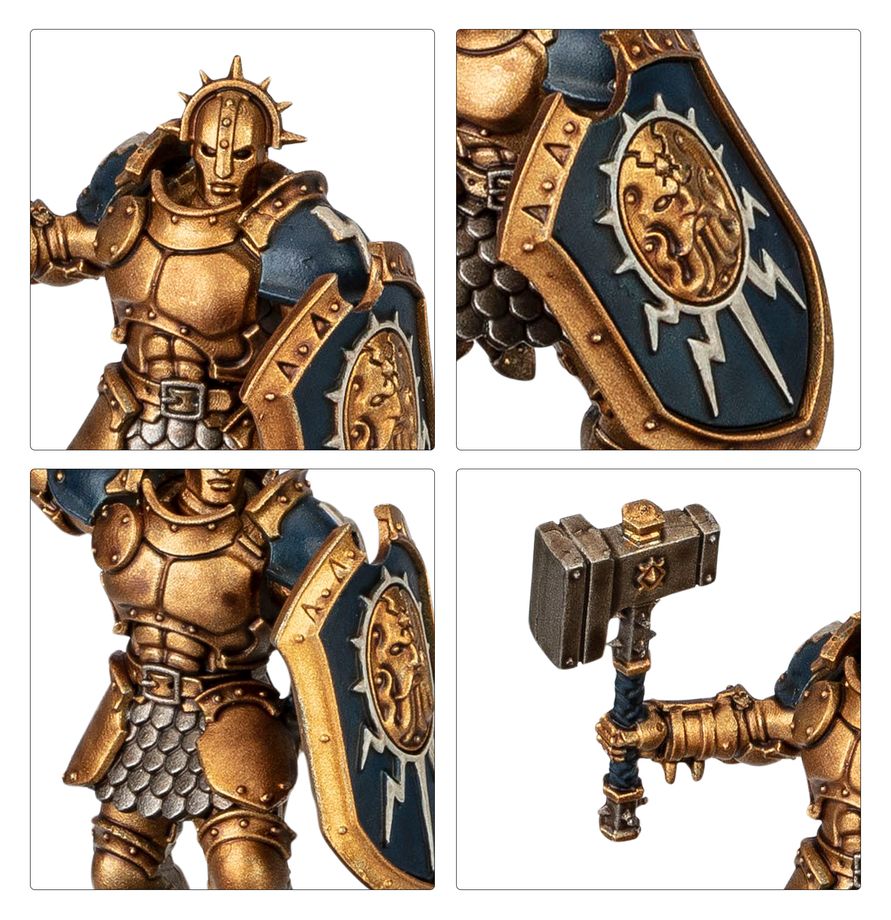 Age of Sigmar: Stormcast Eternals 3 Miniature + Paint Set (Starter Set)