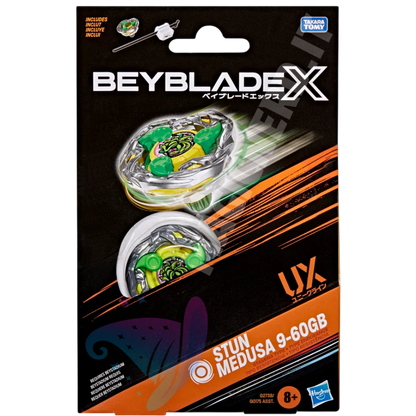 Beyblade X | Stun Medusa 9-60GB UX Starter Pack Set