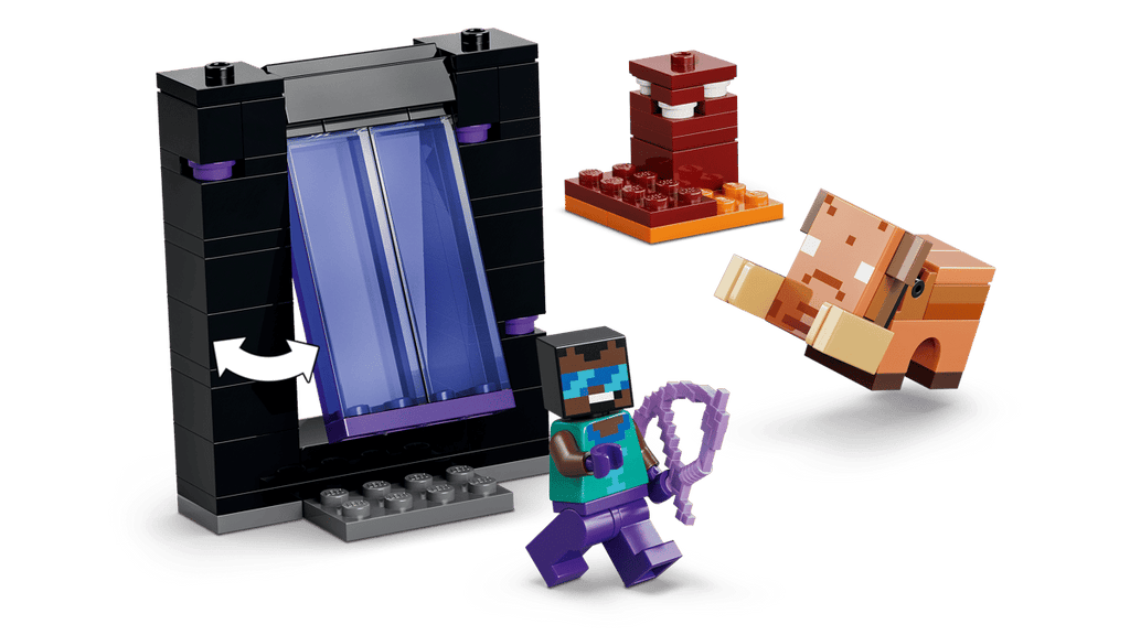 LEGO 21584 MINECRAFT - Viaggio nel Portale del Nether e dell’End