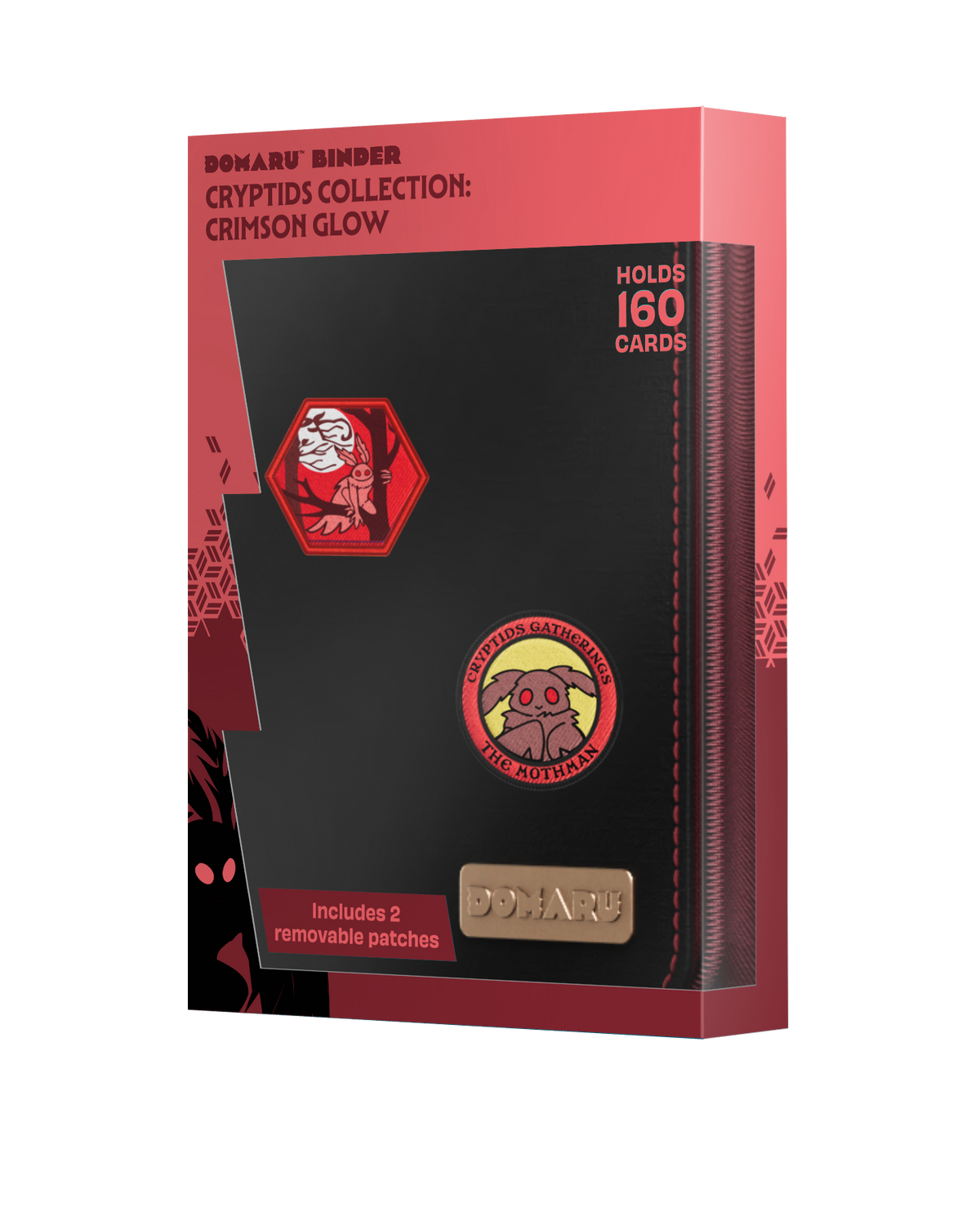 Gatherers' Tavern - DOMARU 4-Pocket BINDER: Cryptids Collection: Crimson Glow