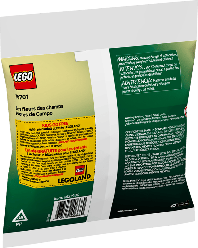 LEGO 30701 BOTANICALS - Fiori di campo