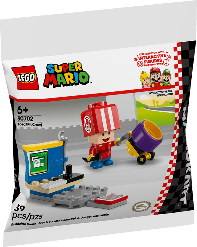 LEGO 30702 SUPER MARIO - Mario Kart Toad Pit Stop