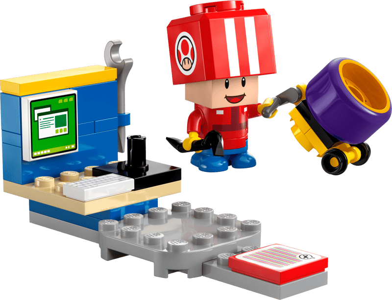 LEGO 30702 SUPER MARIO - Mario Kart Toad Pit Stop