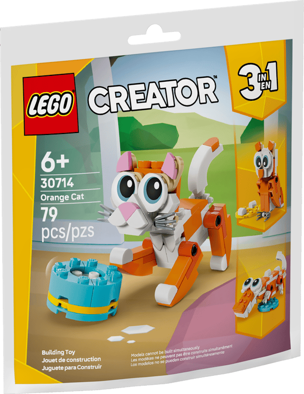 LEGO 30714 CREATOR - Gatto arancione