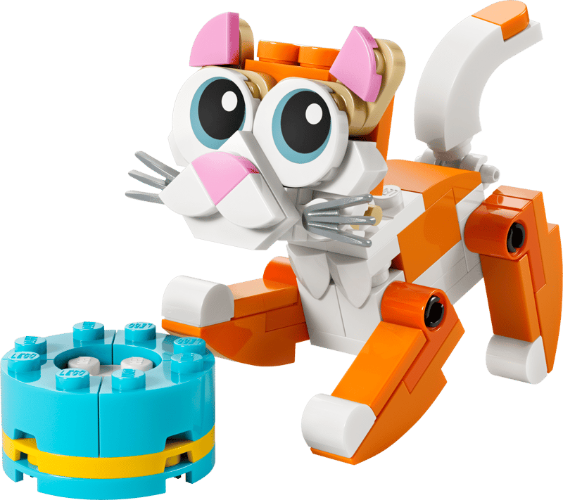 LEGO 30714 CREATOR - Gatto arancione