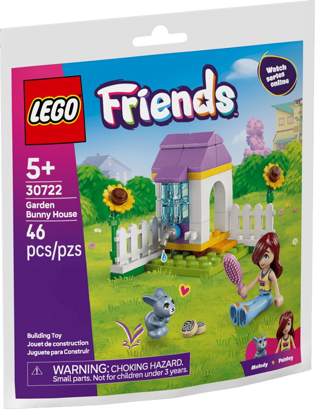 LEGO 30722 FRIENDS - Casetta del coniglietto in giardino