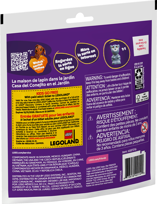 LEGO 30722 FRIENDS - Casetta del coniglietto in giardino