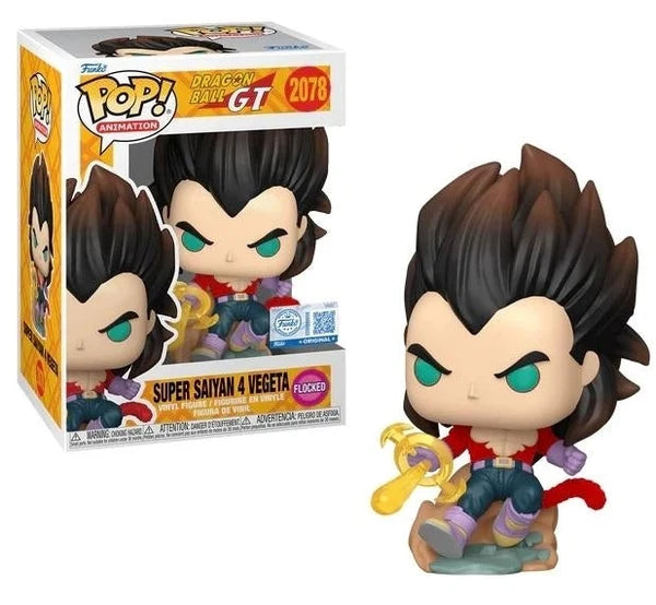 FUNKO POP! Dragon Ball GT - 2078 Super Saiyan 4 Vegeta (Flocked) (Exclusive)