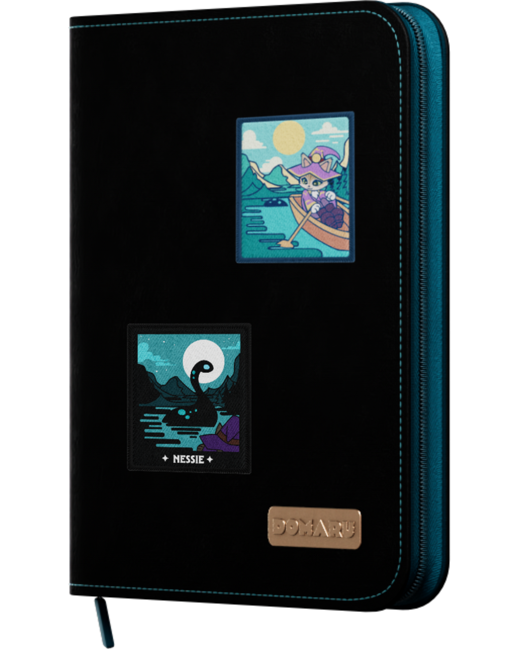 Gatherers' Tavern - DOMARU 9-Pocket binder Cryptids Collection Turquoise Loch