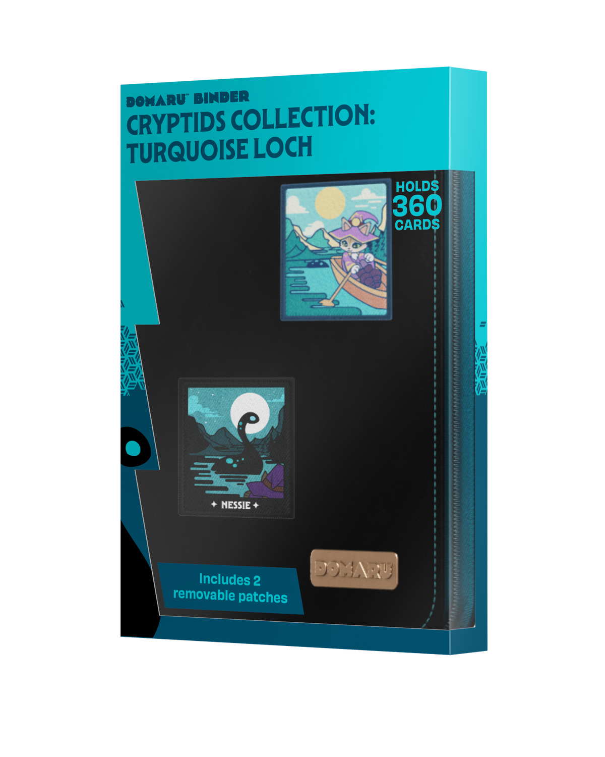Gatherers' Tavern - DOMARU 9-Pocket binder Cryptids Collection Turquoise Loch