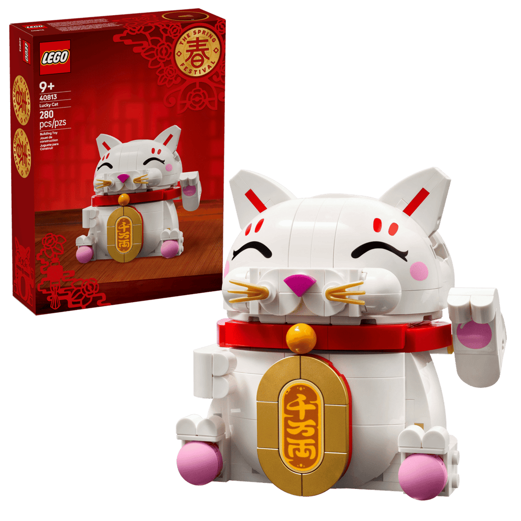 LEGO 40813 Spring Festival - Gatto della fortuna
