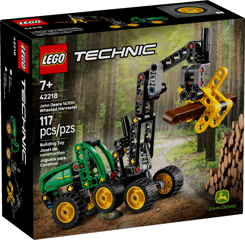 LEGO 42218 TECHNIC - Mietitrebbia gommato John Deere 1470H