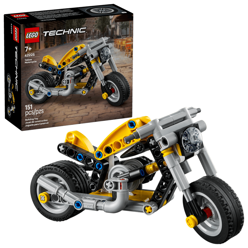 LEGO 42225 TECHNIC - Moto gialla