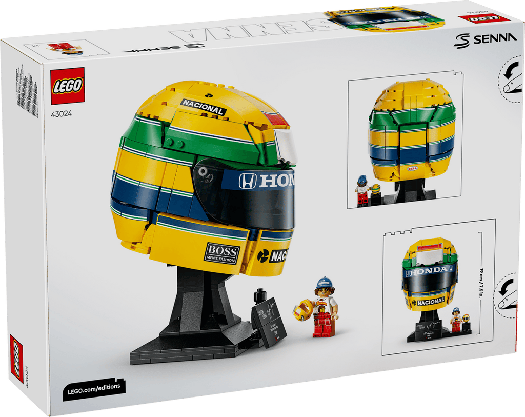 LEGO 43022 EDITIONS VEHICLES - Casco di Lewis Hamilton Scuderia Ferrari HP