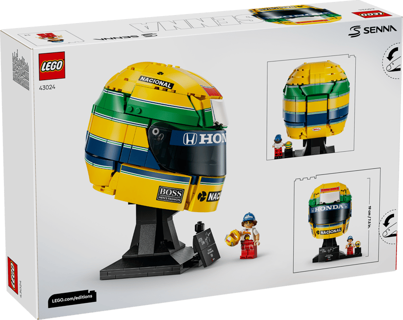 LEGO 43024 EDITIONS VEHICLES - Ayrton Senna Helmet