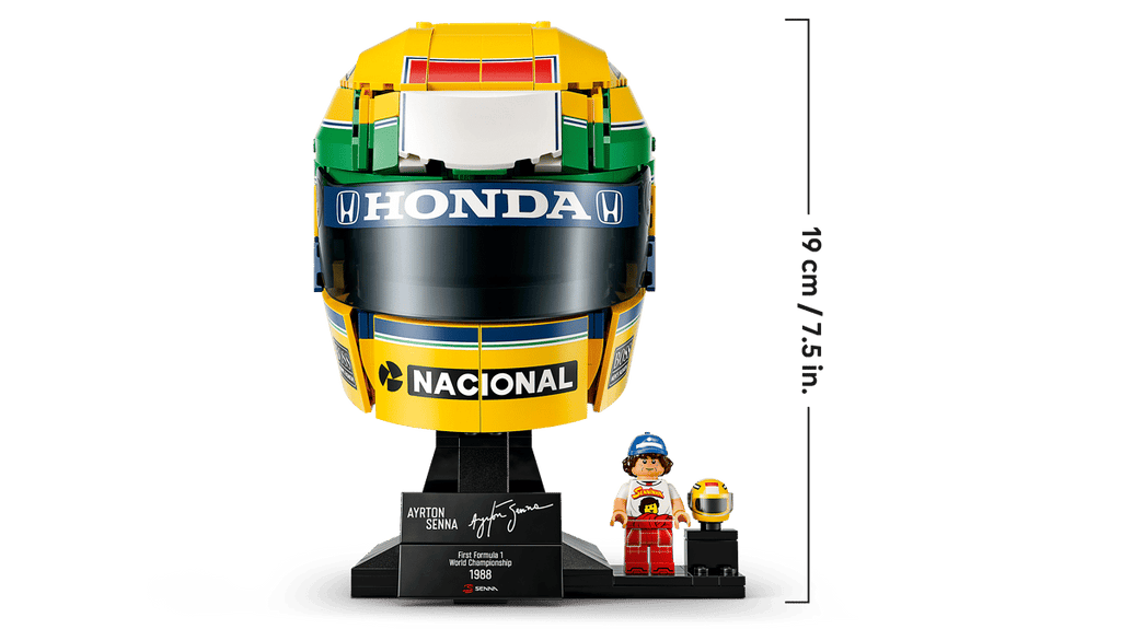 LEGO 43022 EDITIONS VEHICLES - Casco di Lewis Hamilton Scuderia Ferrari HP