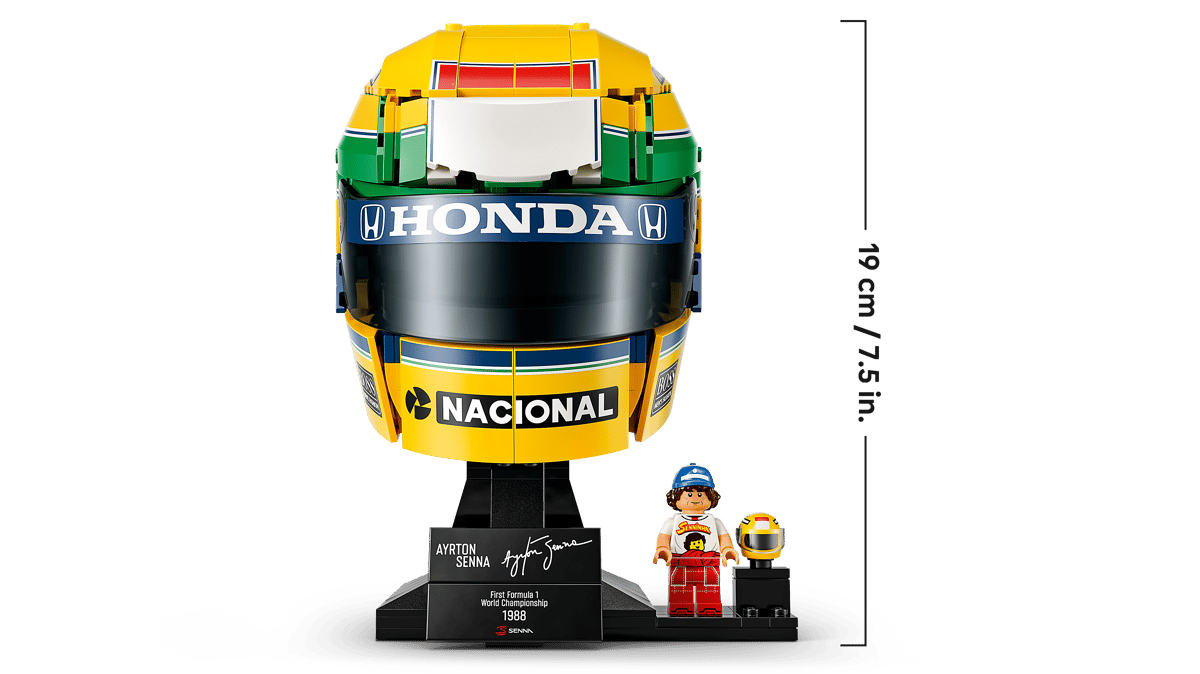 LEGO 43022 EDITIONS VEHICLES - Casco di Lewis Hamilton Scuderia Ferrari HP