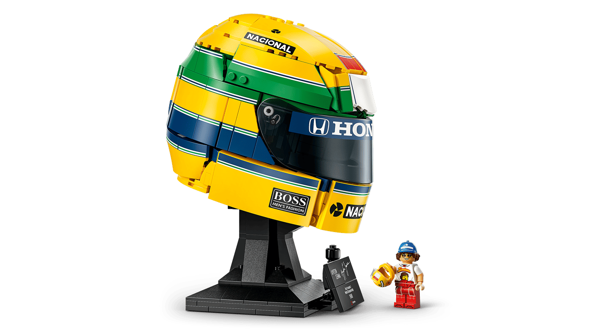 LEGO 43022 EDITIONS VEHICLES - Casco di Lewis Hamilton Scuderia Ferrari HP