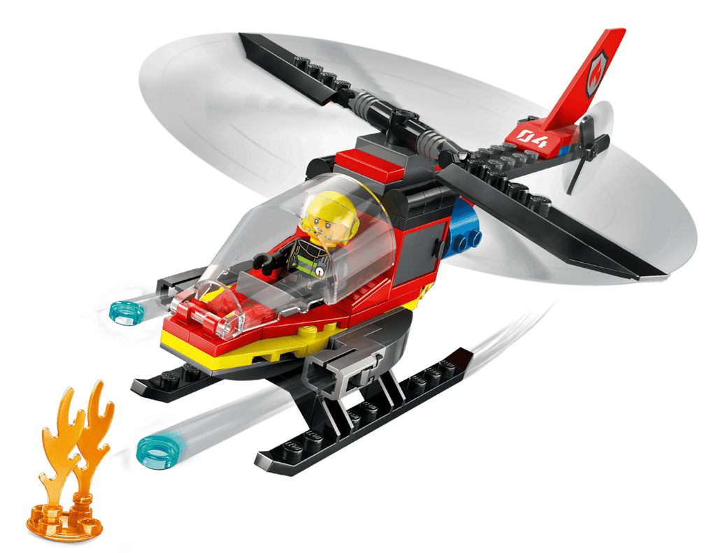 LEGO 60411 CITY Elicottero dei pompieri