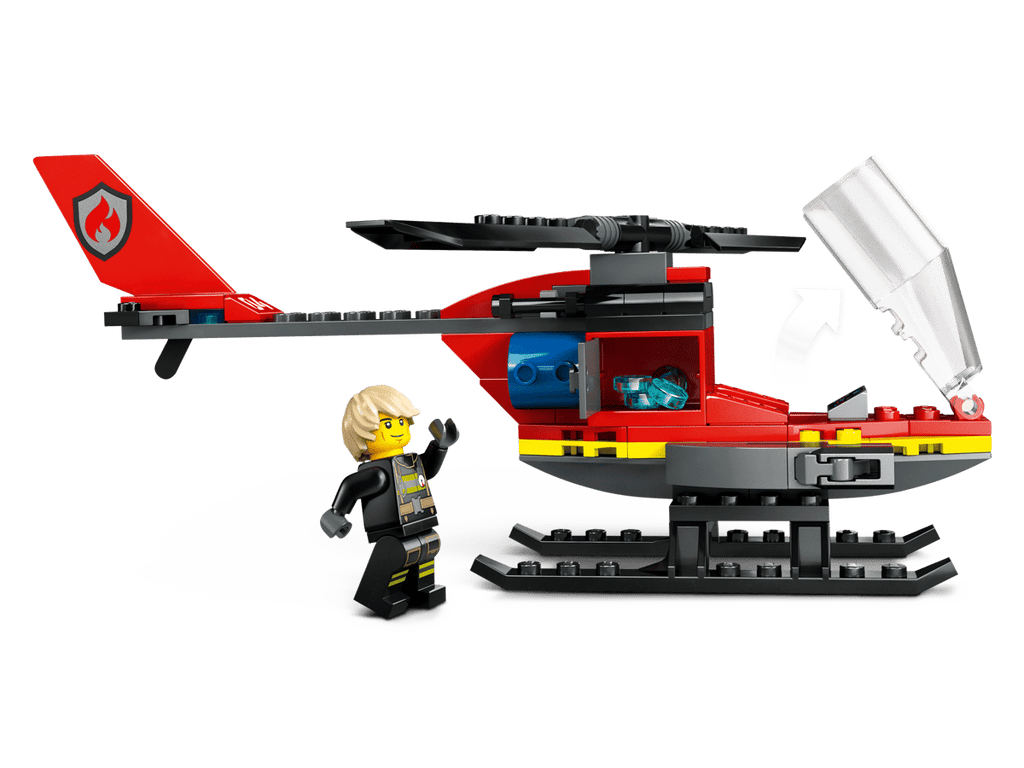 LEGO 60411 CITY Elicottero dei pompieri
