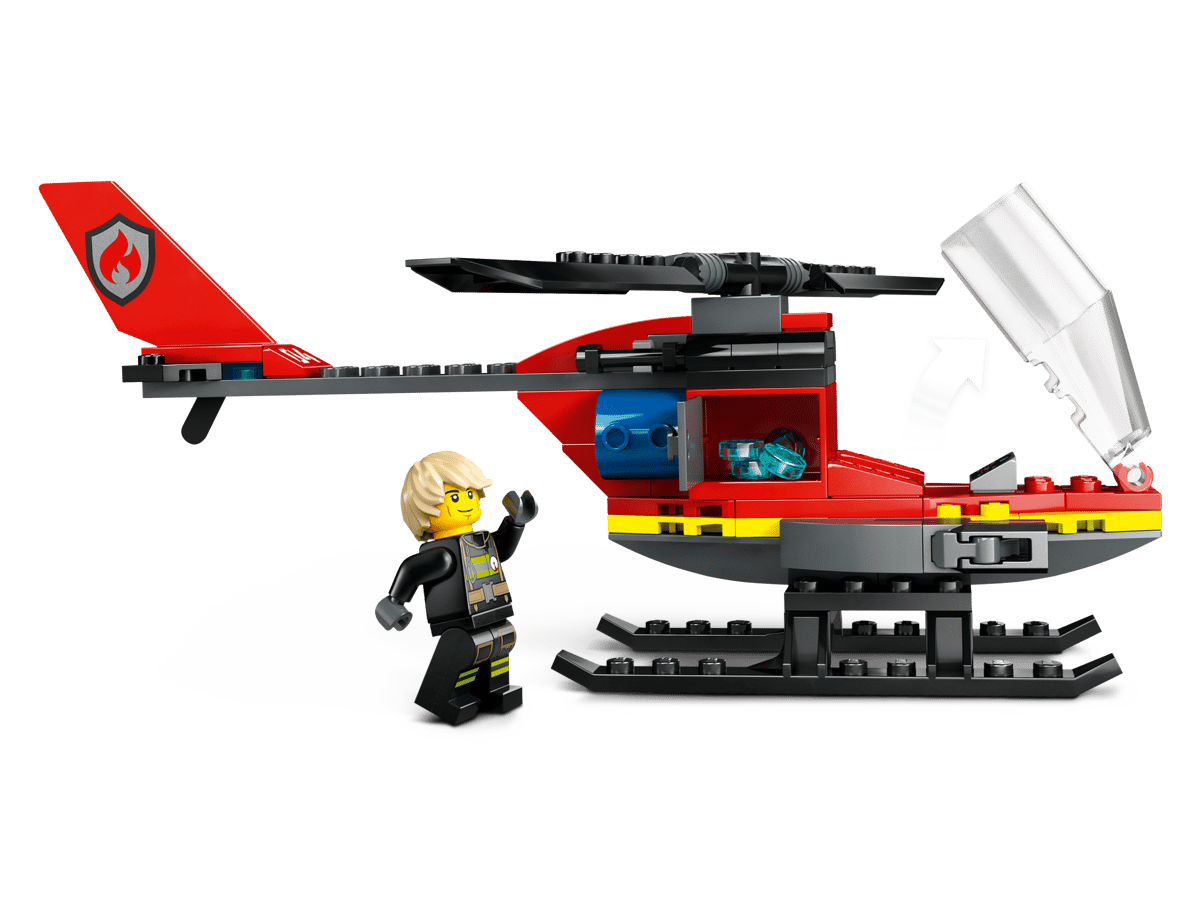 LEGO 60411 CITY Elicottero dei pompieri
