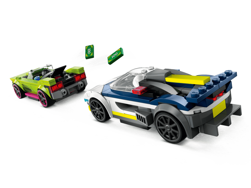 LEGO CITY 60415 Inseguimento della macchina da corsa