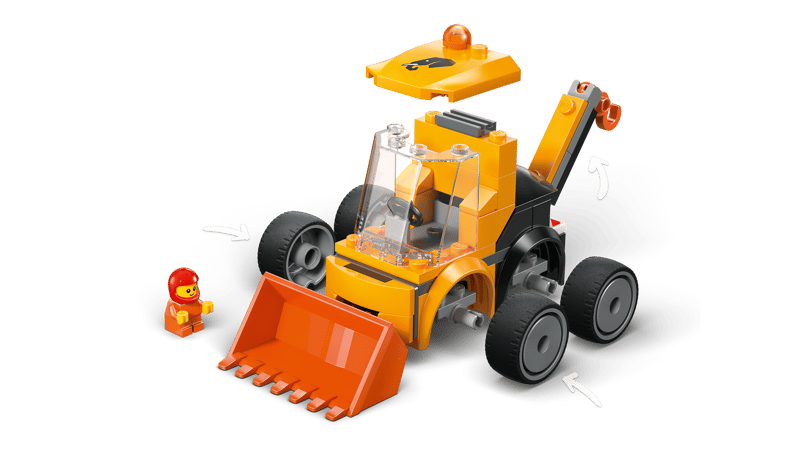 LEGO 60483 CITY - Ruspa da cantiere