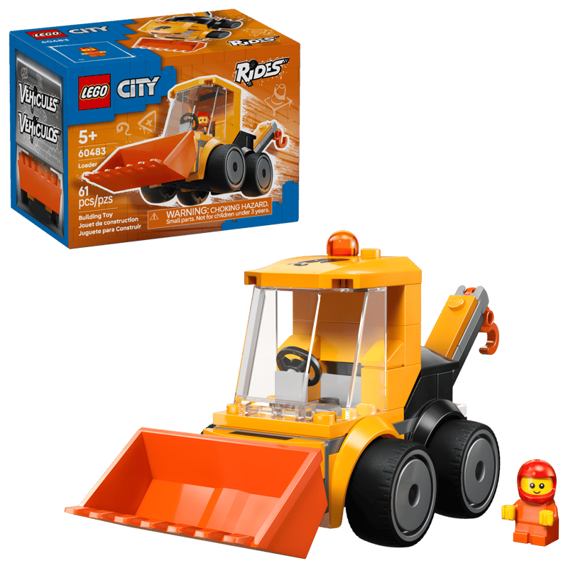 LEGO 60483 CITY - Ruspa da cantiere