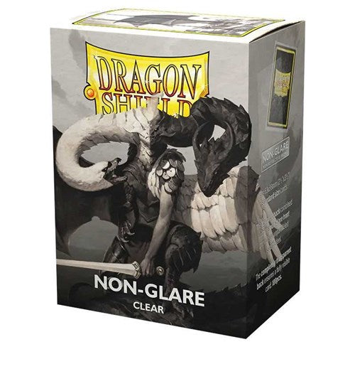 DRAGON SHIELD Matte NonGlare - Clear V2 (100 Sleeves) (Accessori Carte)