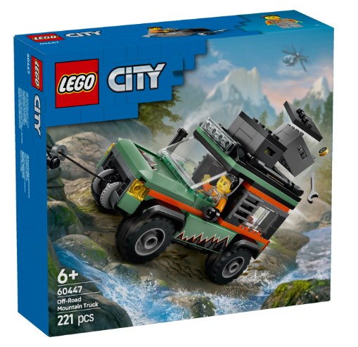 LEGO 60447 CITY - Fuoristrada di montagna 4x4