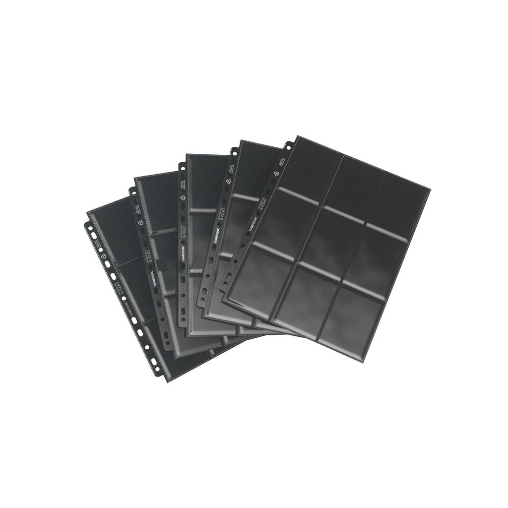 Gamegenic Sideloading 18-Pocket Pages Pack Black (10) – foto 2