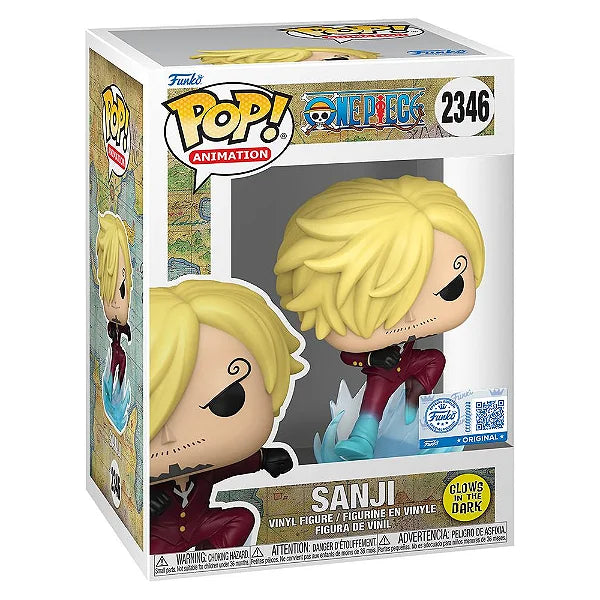FUNKO POP! One Piece - 2346 Sanji (Glow In The Dark) (Exclusive) – foto 2