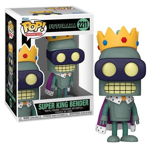 FUNKO POP Animation: Futurama - 2211 Super King Bender 9cm (Pop!)