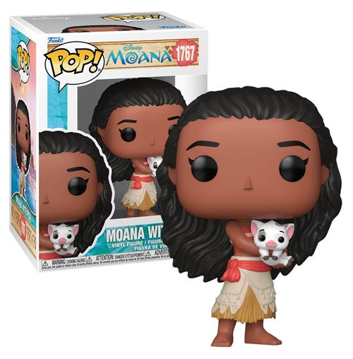 [PREORDER] FUNKO POP Disney: Oceania - 1767 Moana with Pua 9cm (Pop!