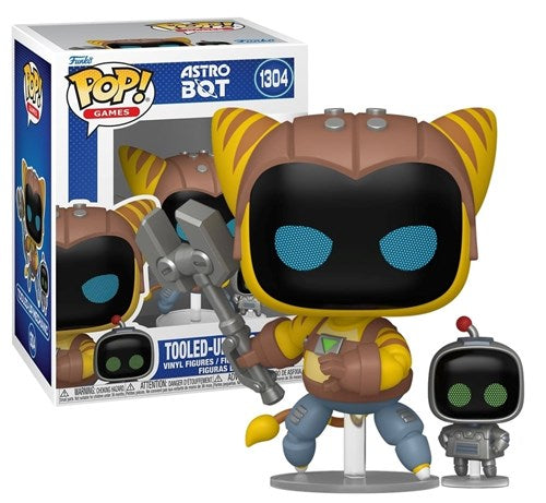 FUNKO POP Games: Astro Bot - 1304 Tooled-Up Mechanic