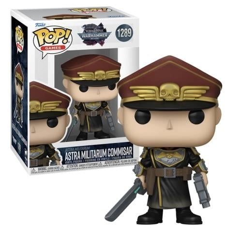 FUNKO POP Warhammer 40k - 1289 Astra Militarum Commisar (Release 31.08.26)