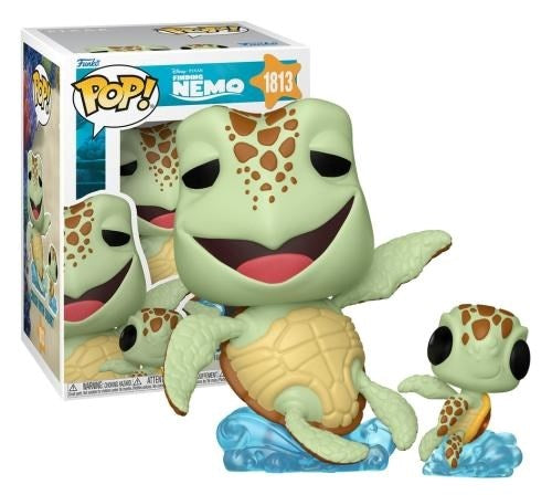 FUNKO POP Finding Nemo - 1813 Crush with Squirt (Release 30/11/2026)