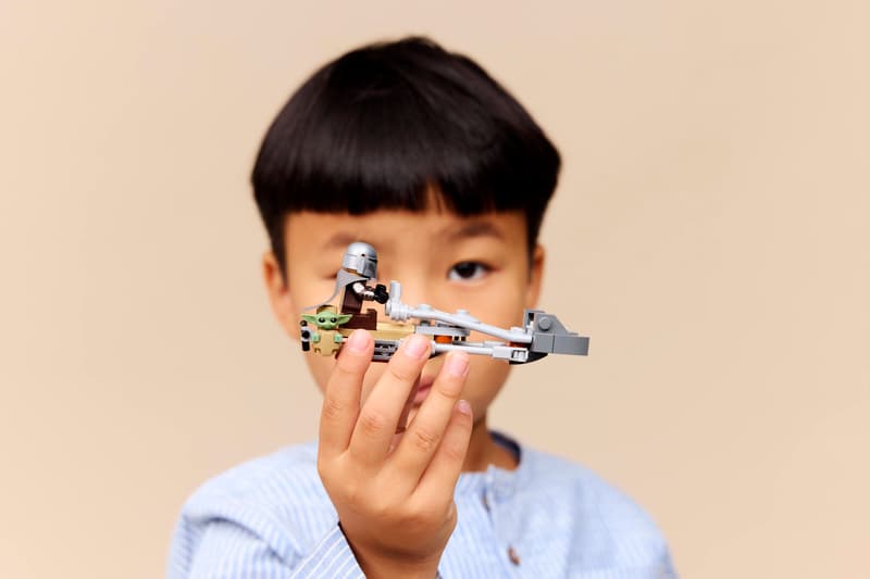 LEGO 75436 STAR WARS - Speeder Bike del Mandaloriano e di Grogu