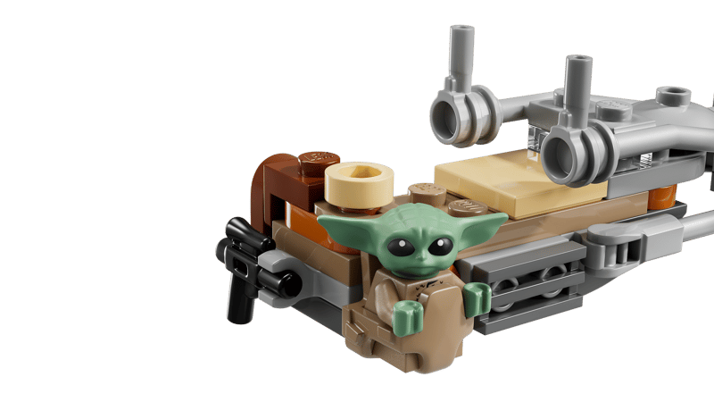 LEGO 75436 STAR WARS - Speeder Bike del Mandaloriano e di Grogu