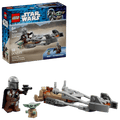 LEGO 75436 STAR WARS - Speeder Bike del Mandaloriano e di Grogu