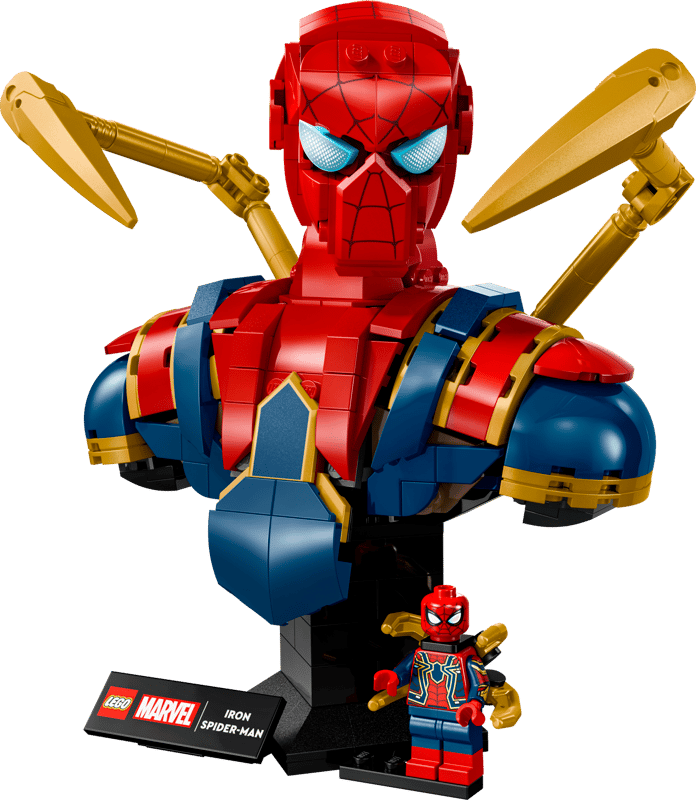 LEGO 76326 SUPER HEROES MARVEL - Busto di Iron Spider-Man