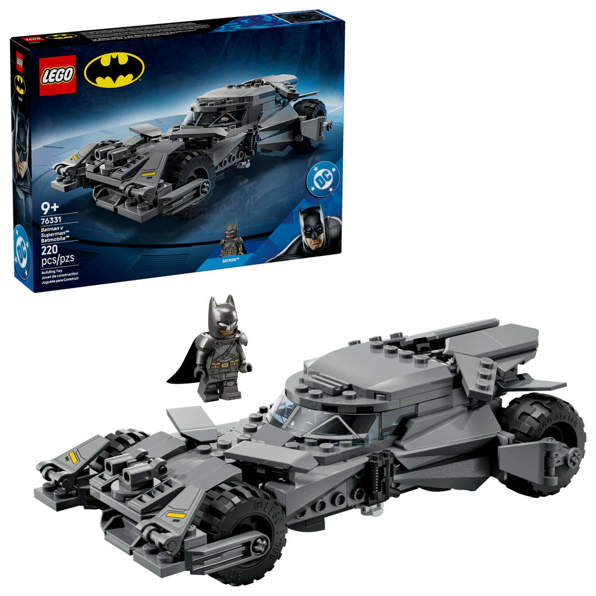 LEGO 76331 SUPER HEROES DC - Batman v Superman Batmobile